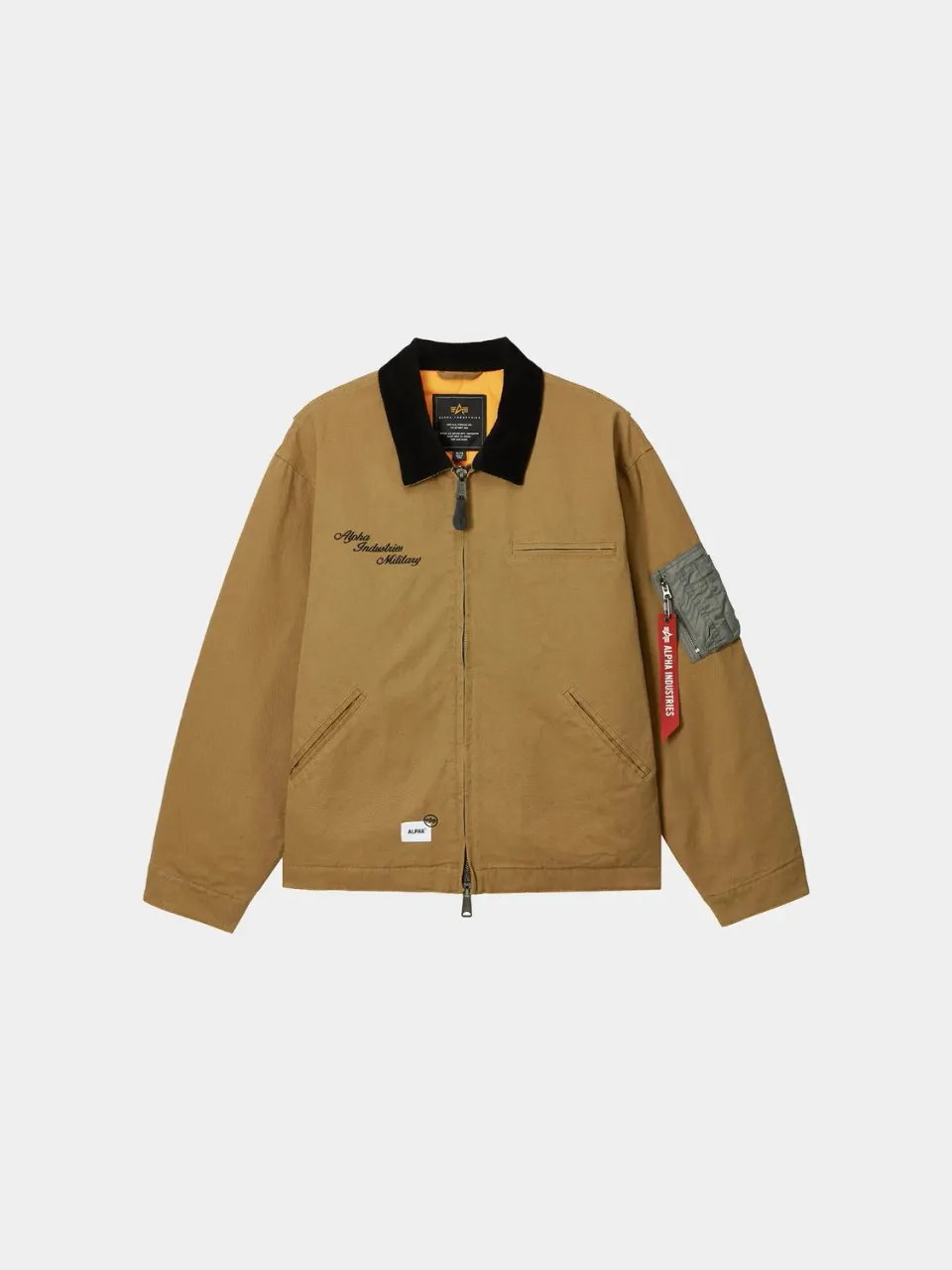 Alpha Industries UNFRM Detroit geacă bej canvas