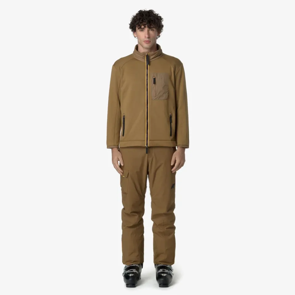 K-Way Avrieux pantaloni maro corda schi