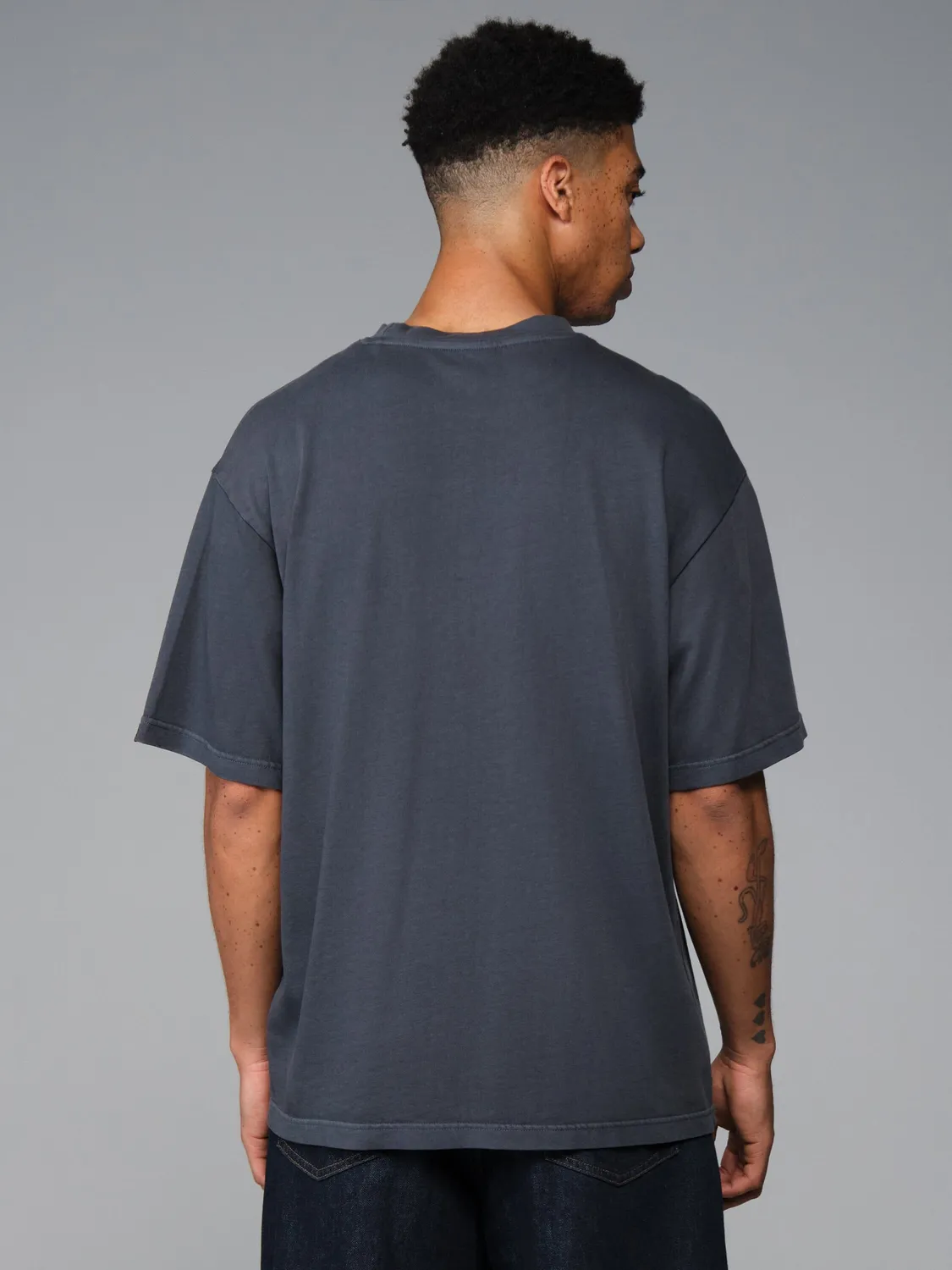 Alpha Industries Essential Battlewash tricou negru bumbac