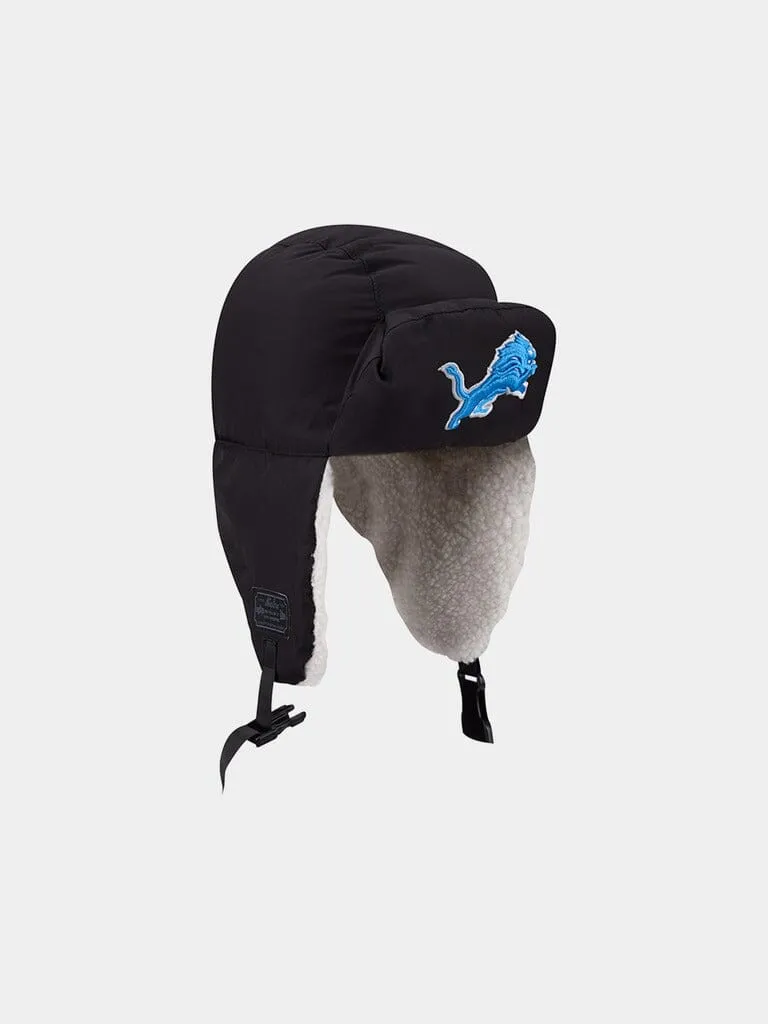 Alpha Industries Detroit Lions New Era căciulă trapper neagră