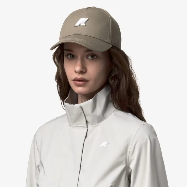 K-Way Ilis sapca unisex Grey Tortora bumbac