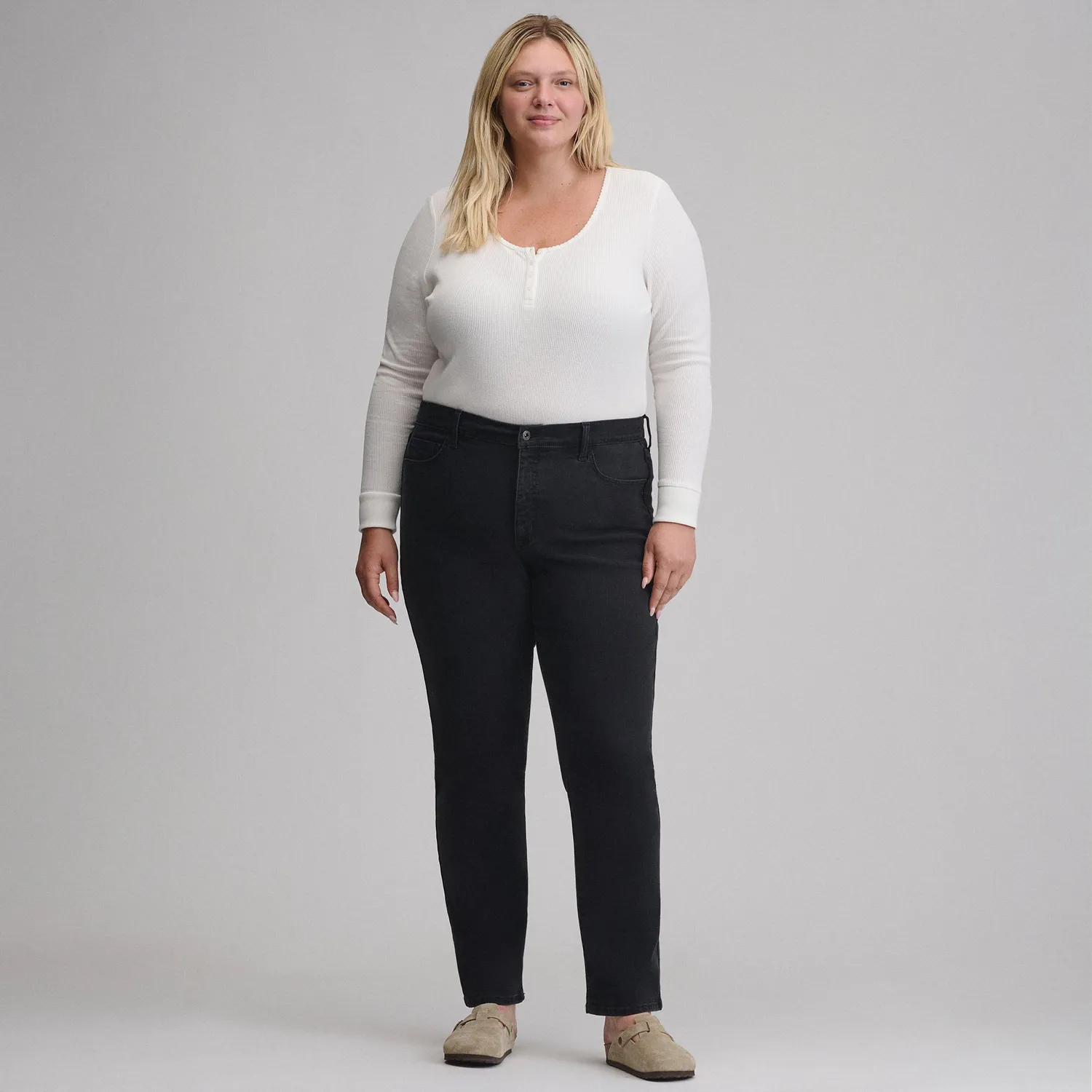 Eddie Bauer Venture Stretch High-Rise blugi dama negri talie inalta